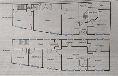 Maison - 177 m² - 7 pièces