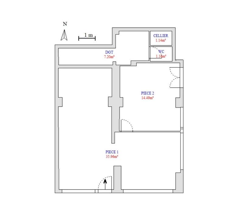 Local commercial - 110 m² - 5 pièces