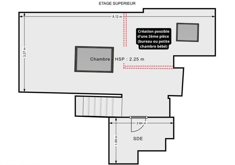 Appartement - 70 m² - 3 pièces