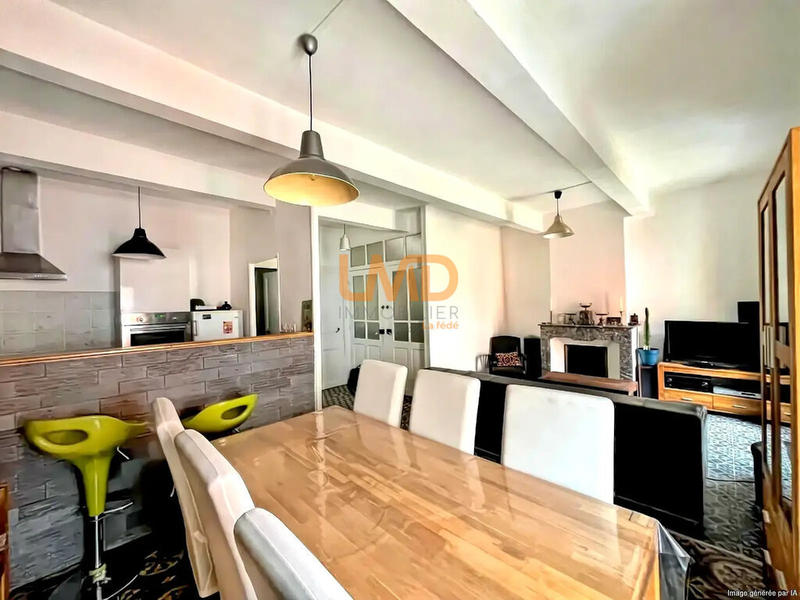 Maison - 134 m² - 6 pièces