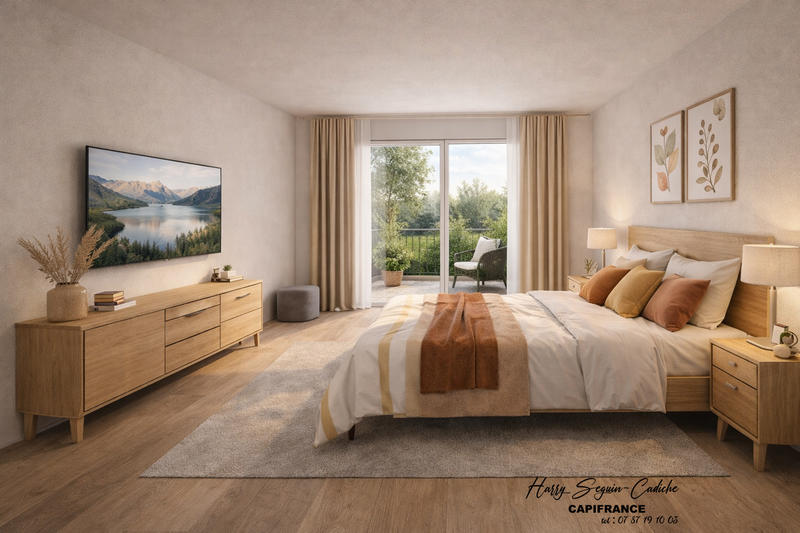 Appartement - 55 m² - 3 pièces