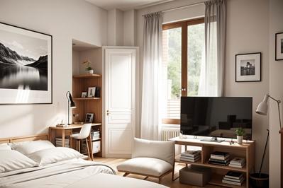 Appartement ancien - 44 m² - 3 pièces