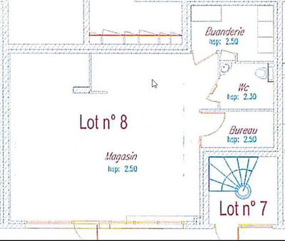 Local commercial - 61 m²