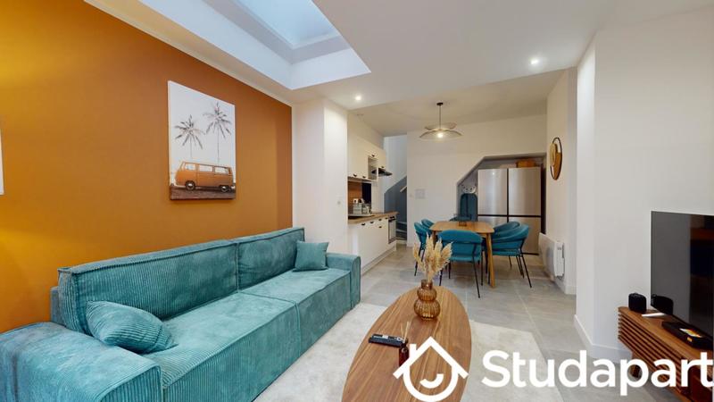 Chambre - 9 m² - 1 pièce