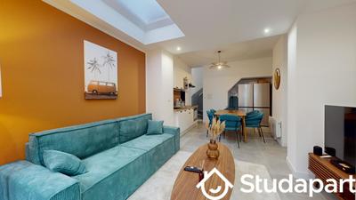 Chambre - 9 m² - 1 pièce