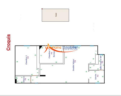 Appartement - 60 m² - 3 pièces