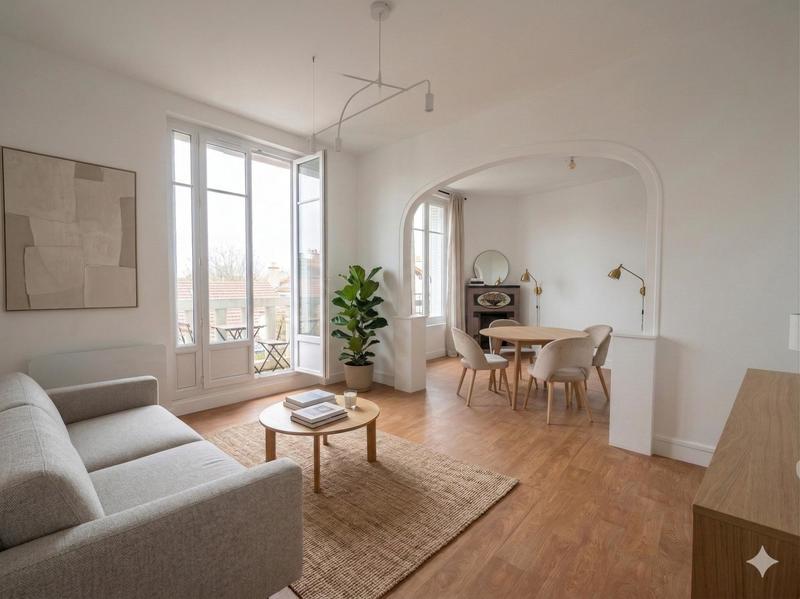 Appartement - 50 m² - 3 pièces