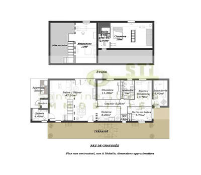 Maison - 124 m² - 5 pièces