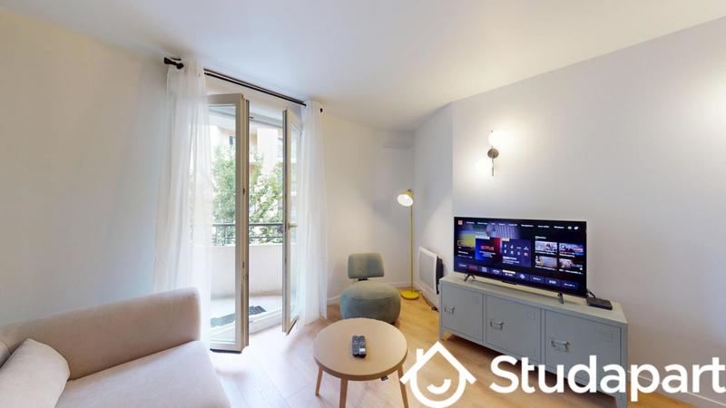 Chambre - 9 m² - 1 pièce