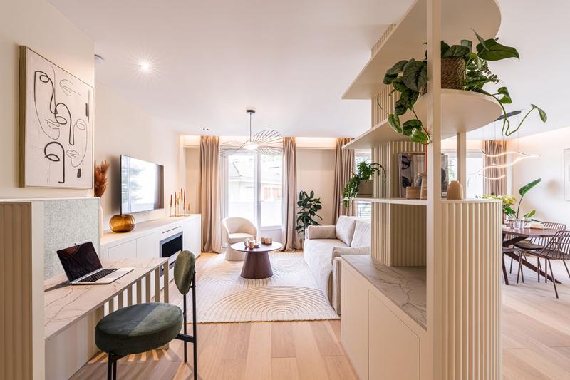 Appartement - 100 m² - 3 pièces