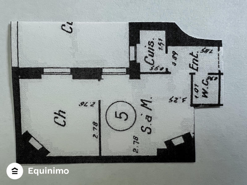 Appartement - 20 m² - 2 pièces