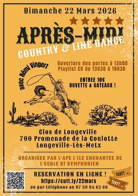 Après-Midi Country et Line dance