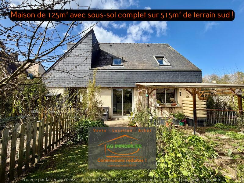 Maison traditionnelle - 125 m² - 6 pièces