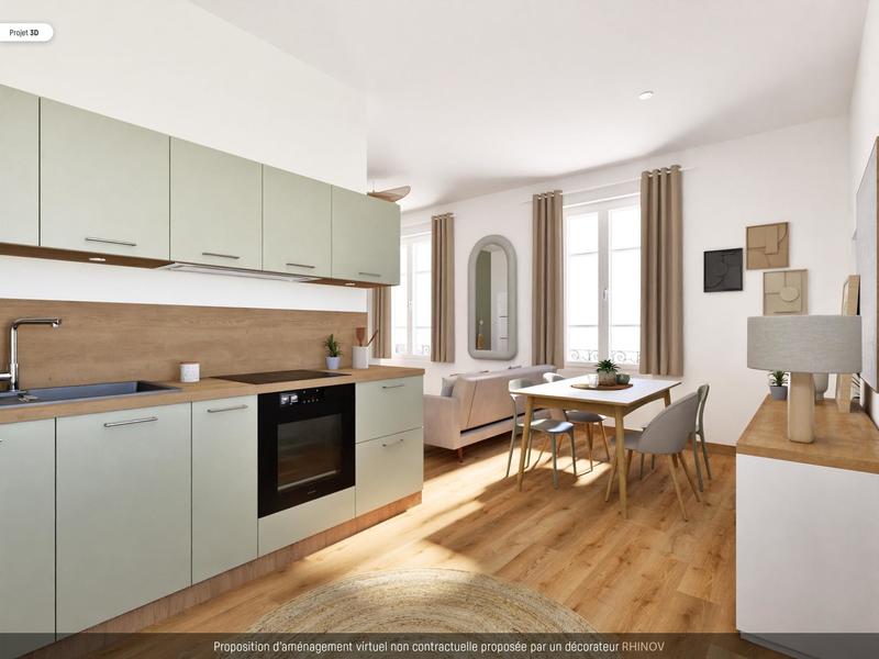 Appartement - 38 m² - 2 pièces