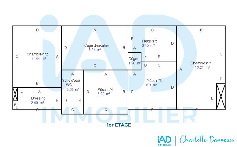 Maison - 155 m² - 7 pièces