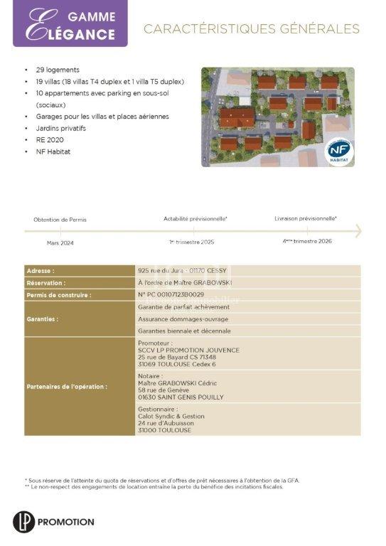 Villa - 80 m² - 4 pièces