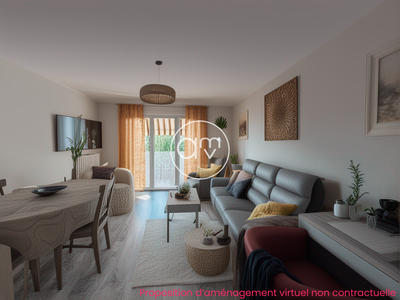 Appartement - 62 m² - 3 pièces