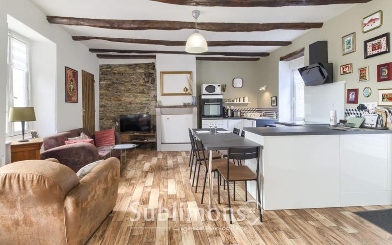 Maison ancienne - 72 m² - 3 pièces