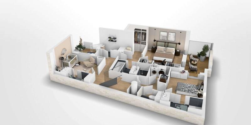 Appartement - 112 m² - 4 pièces