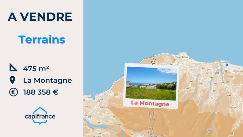 Terrain constructible - 475 m²