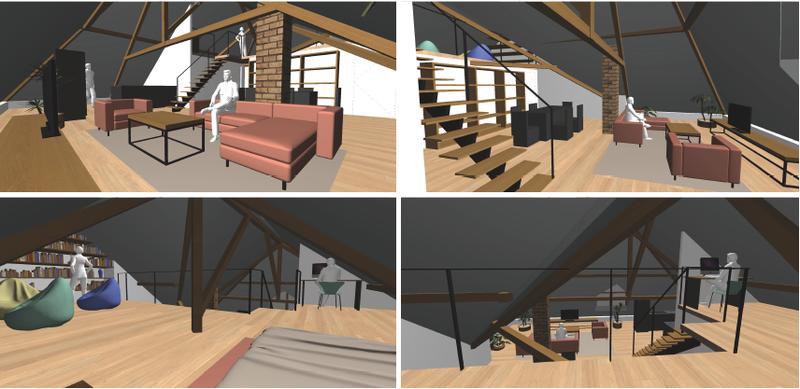 Appartement - 106 m² - 1 pièce