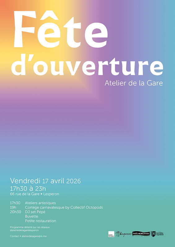 Fête d'ouverture - Atelier de la Gare