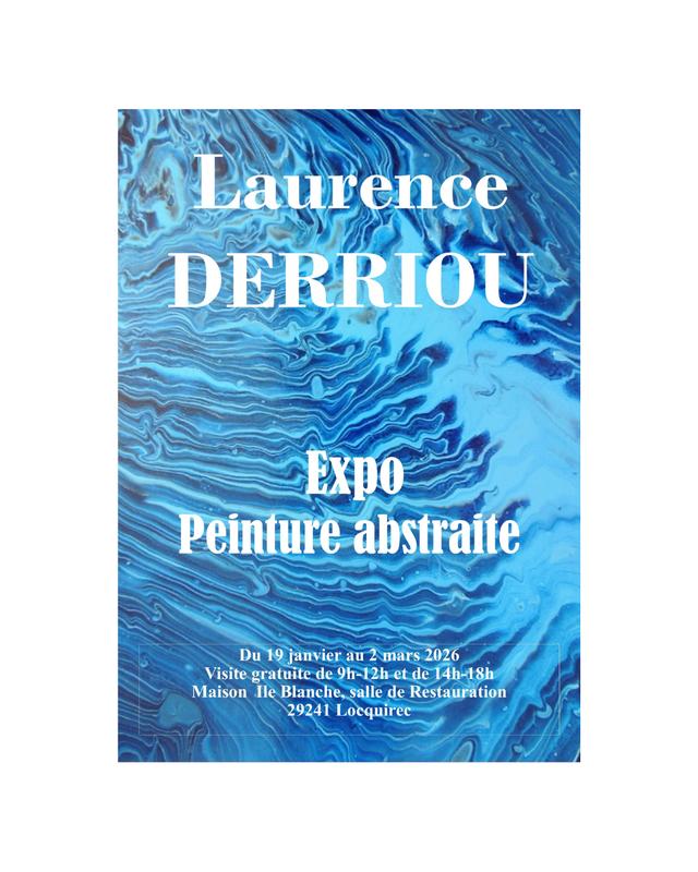 Peintures abstraites de Laurence Derriou