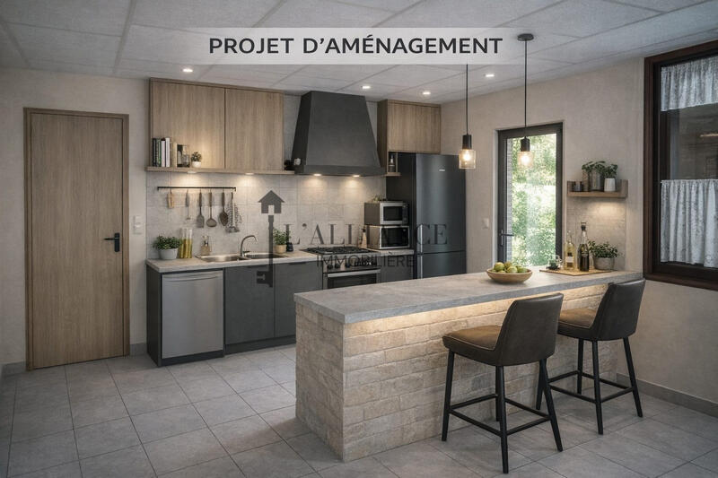 Maison - 56 m² - 3 pièces