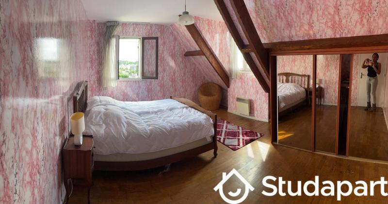 Chambre - 9 m² - 1 pièce