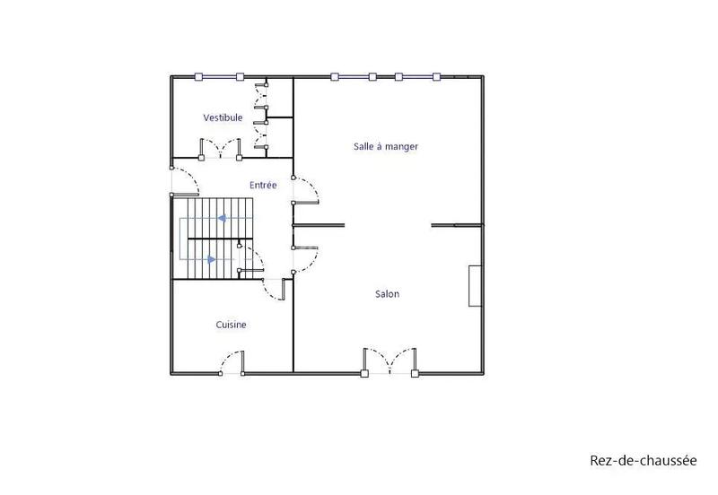 Maison de ville - 200 m² - 10 pièces