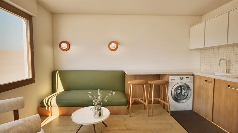 Appartement - 26 m² - 1 pièce