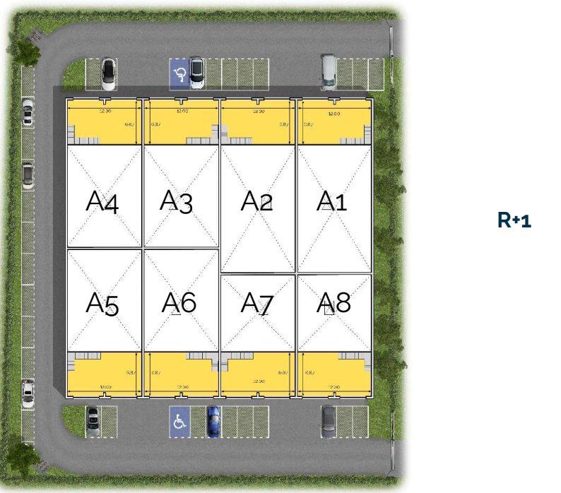 Entrepôt - 1 174 m²