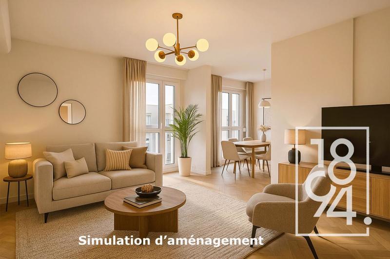 Appartement - 78 m² - 3 pièces