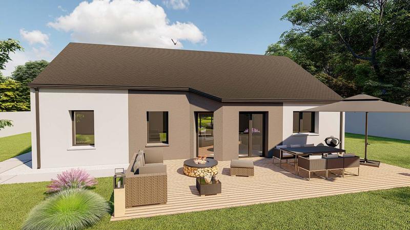 Maison - 93 m² - 5 pièces