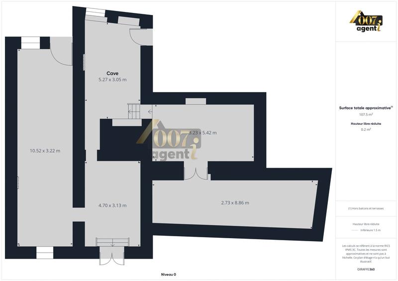 Maison - 116 m² - 5 pièces