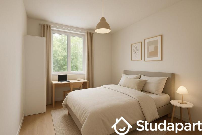 Chambre - 10 m² - 1 pièce