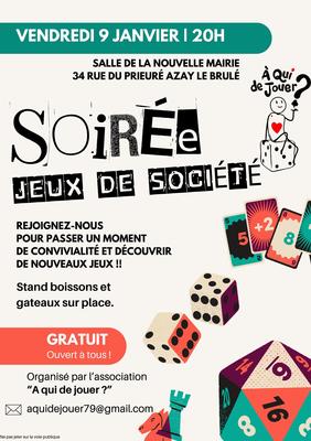 Soirée Jeux de Société