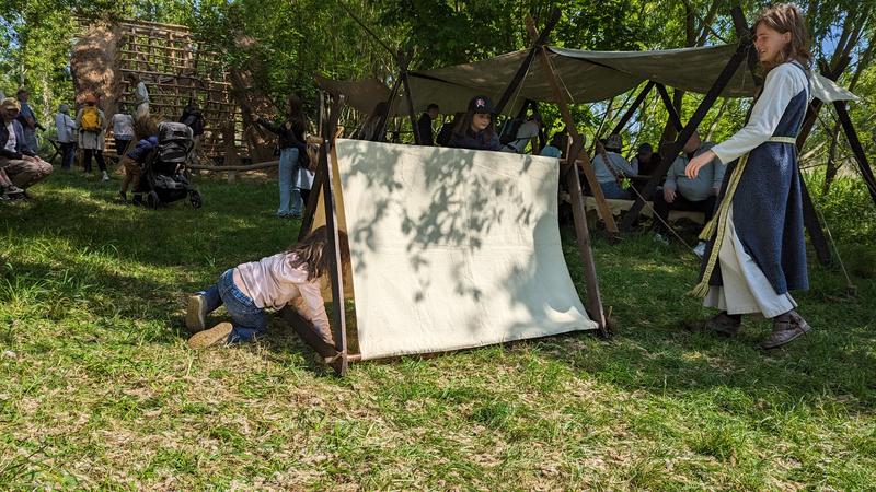 Fête des enfants au parc Ornavik