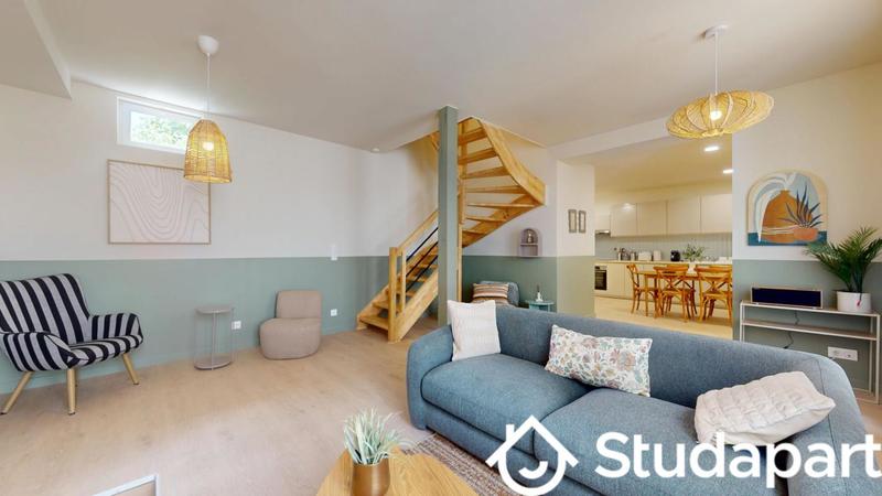 Chambre - 9 m² - 1 pièce