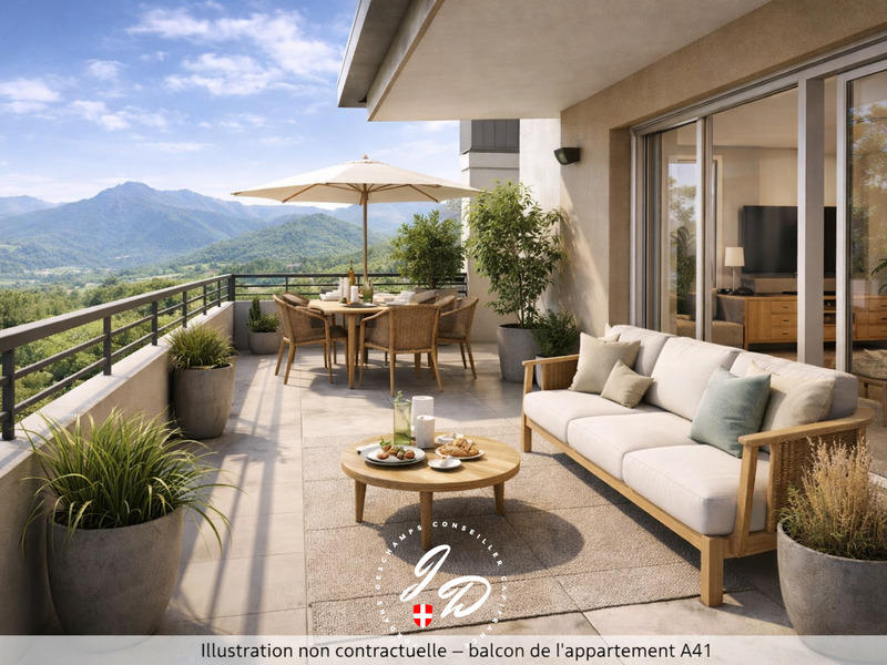 Appartement - 64 m² - 3 pièces