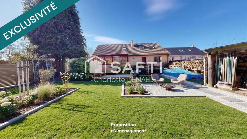 Maison - 185 m² - 7 pièces