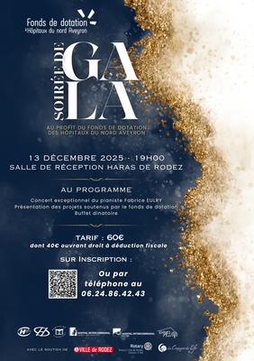 Gala du Fonds de dotation des Hôpitaux du Nord Aveyron
