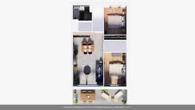 Appartement - 61 m² - 3 pièces