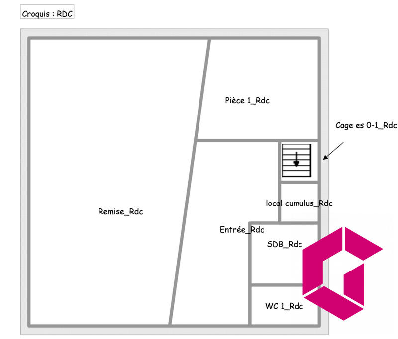 Maison - 90 m² - 5 pièces