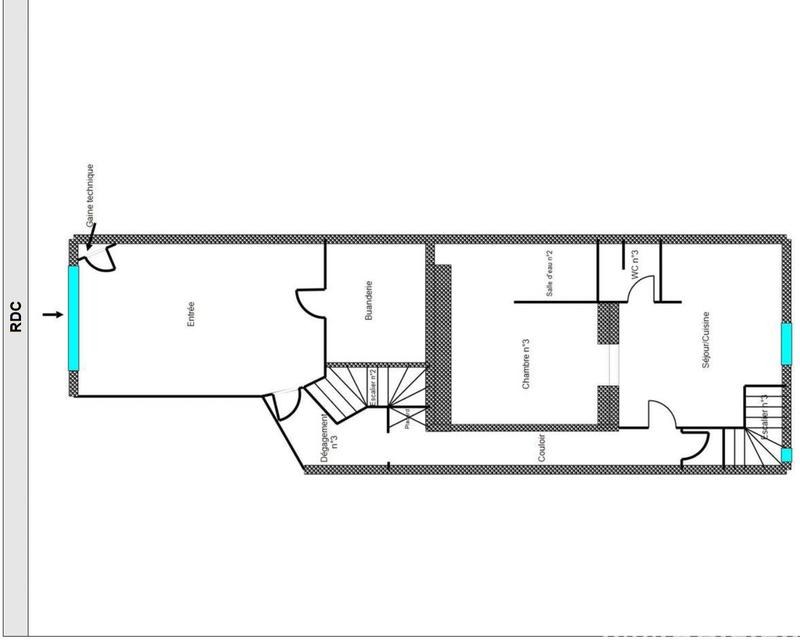 Maison de village - 177 m² - 8 pièces