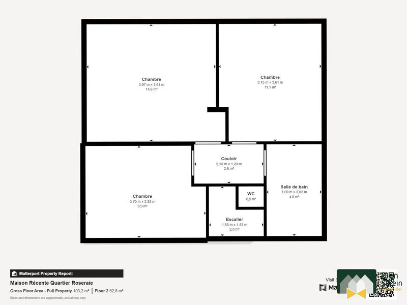 Maison - 85 m² - 5 pièces