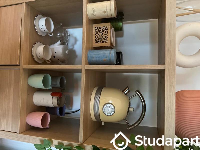 Chambre - 12 m² - 1 pièce