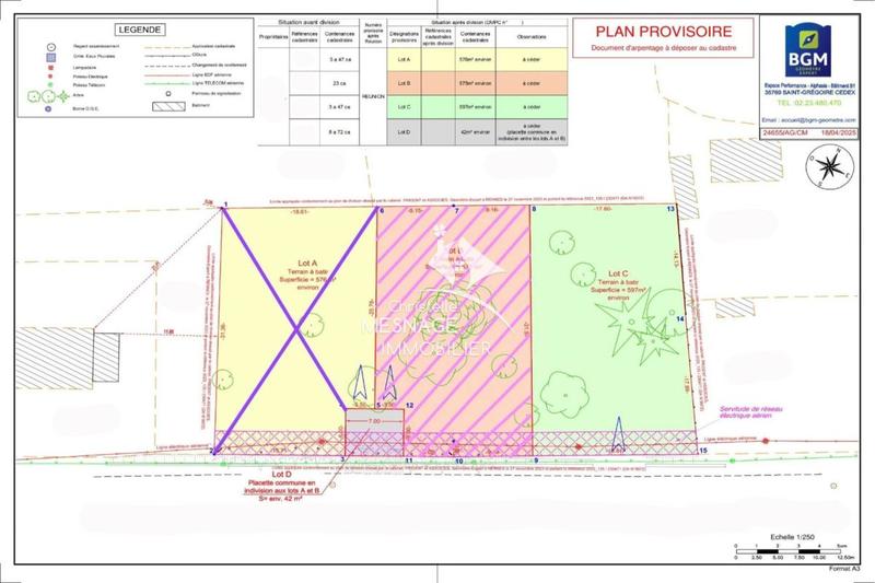 Terrain constructible - 597 m²