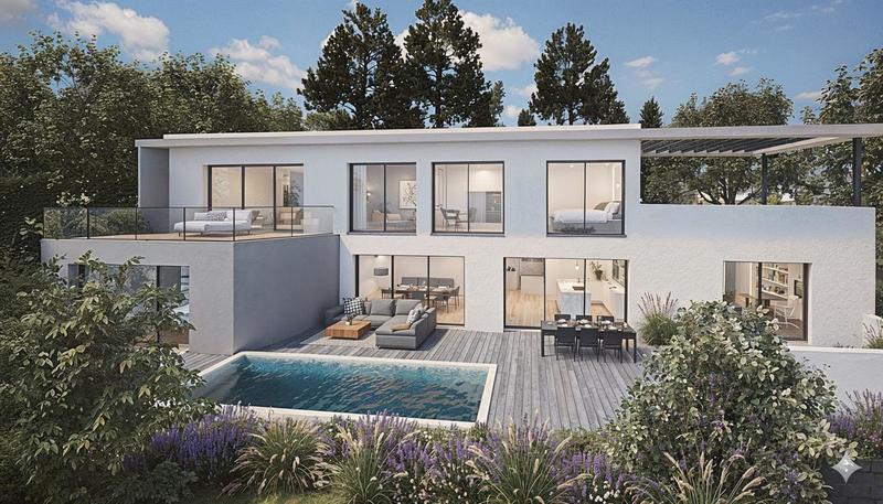 Maison - 210 m² - 6 pièces