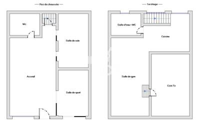 Local commercial - 114 m² - 5 pièces